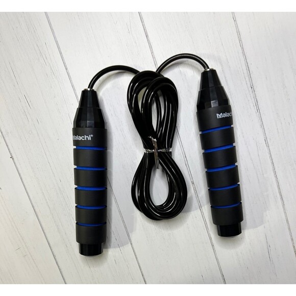 Jump Rope Tangle-Free Ball Bearing Speed Rope Cable Skipping Rope Adjustable B2 - Picture 3 of 7